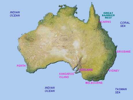 Map Of Australia